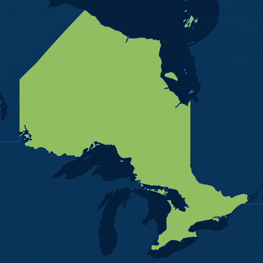 Full Ontario Coverage Map